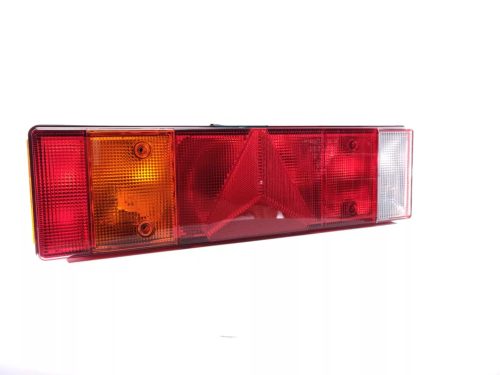 Hátsó lámpa 7 kamrás+háromszög prizma BAL