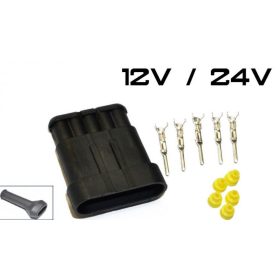 Csatlakozó 5 pol (aljzat)