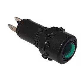 LED kontroll lámpa 12V ZÖLD