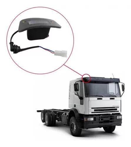 Iveco felső helyzetjelző Jobb, fekete