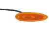 Csepp alakú LED helyzetjelző sárga 24V Csatlakozóval