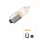 Halogén izzó H6W 12V 6W HELLA