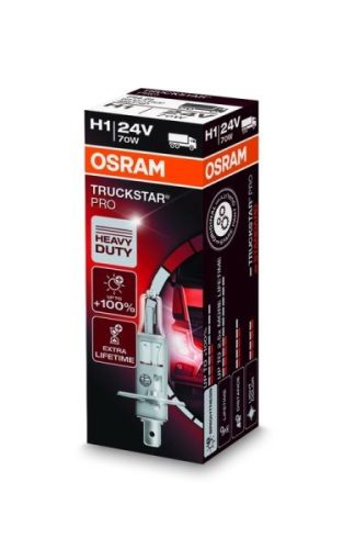 Osram Truck Star 24V H1 izzó +100%