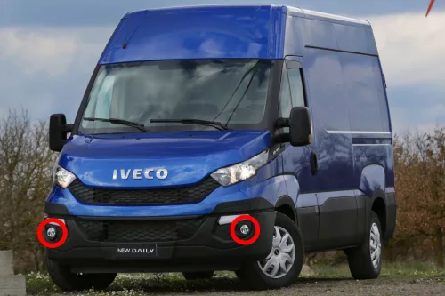 Iveco Daily 2014-től ködfényszóró JOBB/BAL