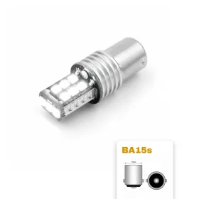 LED IZZÓ 12V BA15s 15 SMD LED 21W fehér CANBUS