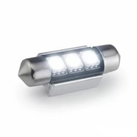 LED izzó 12V szofita 3 SMD LED 39mm fehér CANBUS