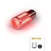 LED izzó 12V BAY15d 33SMD piros 21/5W CANBUS