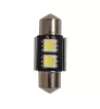 LED izzó 12V szofita 2 SMD LED 31mm FEHÉR CANBUS