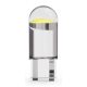 LED izzó 12V T10 COB LED Eredeti méretű FEHÉR 
