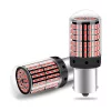 LED IZZÓ 12V BA15s 21W piros CANBUS extra