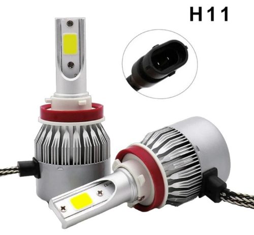 LED fényszóró izzó H11 12/24V Párban