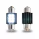 LED izzó 24V szofita 6 SMD LED 31mm FEHÉR CANBUS