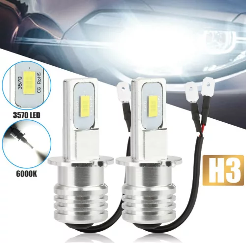 LED fényszóró izzó H3 12V Párban