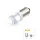 LED izzó 24V BA9s 5 SMD LED fehér