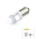 LED izzó 24V BA9s 5 SMD LED fehér