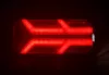 Full LED hátsó lámpa Neon hatású, Dinamikus irányjelzővel 12/24V Bal