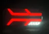 Full LED hátsó lámpa Neon hatású, Dinamikus irányjelzővel 12/24V Bal