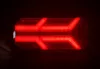 Full LED hátsó lámpa Neon hatású, Dinamikus irányjelzővel 12/24V Jobb
