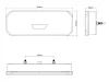 Full LED Dinamikus hátsó lámpa háromszög prizmával 12/24V Bal