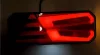 Full LED Dinamikus hátsó lámpa háromszög prizmával 12/24V Jobb