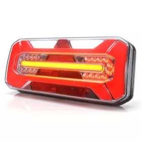 Full LED hátsó lámpa 6 funkciós 12/24V Neon Jobb