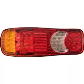 LED hátsó lámpa félhold 12/24V Bal