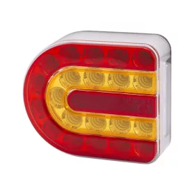   LED hátsó lámpa "U" alakú, rendszám megvilágítással