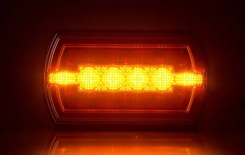 Cleo LED hátsó lámpa Hátul csavaros 12/24V