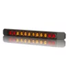 Slim LED dinamikus hátsó lámpa 12/24V