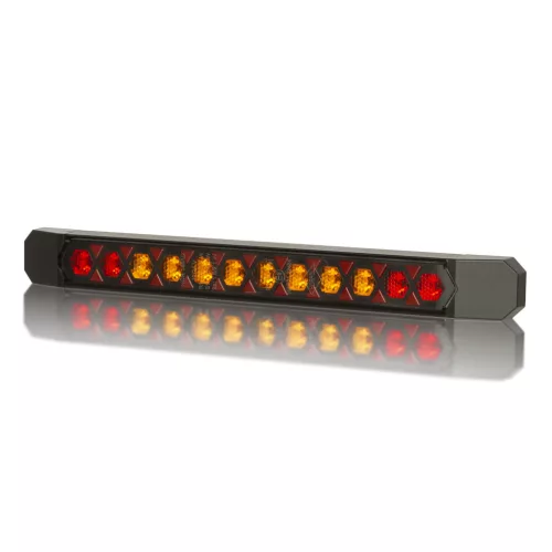 Slim LED dinamikus hátsó lámpa 12/24V