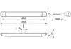 Slim LED dinamikus hátsó lámpa 12/24V