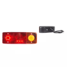 LED hátsó lámpa 3kamrás JOBB 12/24V