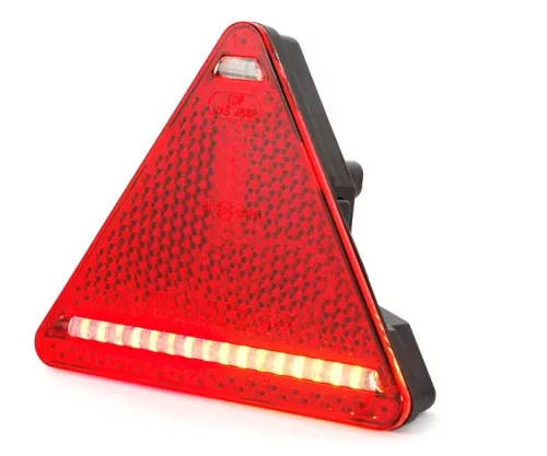 LED lámpa háromszög 3 funkciós JOBB
