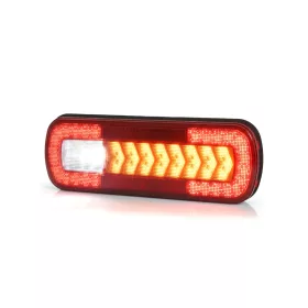 Full LED hátsó lámpa Dinamikus irányjelzővel 12/24V