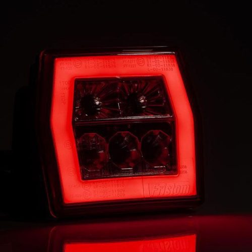 Design LED hátsó lámpa kocka 12/24V 3funkciós