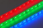 LED SZALAG 12V folyóméteres kültéri RGB színes (10,8W)