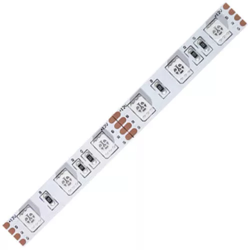 LED SZALAG 12V folyóméteres beltéri RGB színes (14,4W)
