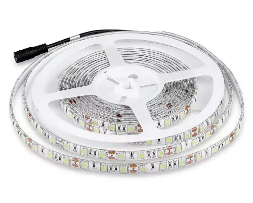 LED szalag 12V folyóméteres kültéri Napfény fehér (9W)