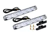 LED nappali menetjelző (DRL) + Dinamikus Index 12V 2x6 LED párban