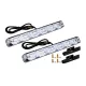LED nappali menetjelző (DRL) + Dinamikus Index 12V 2x6 LED párban