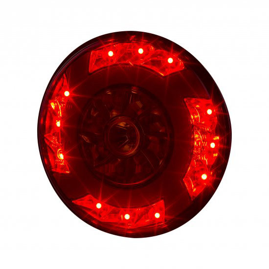 LED tolató ködlámpa helyzetjelzővel kerek 1224V LED tolató ködlámpa helyzetjelzővel kerek 1224V