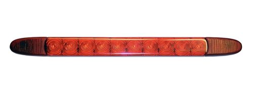 LED kiegészítő féklámpa 12V slim HELLA piros