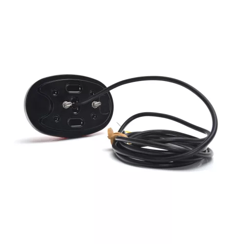 LED tolató- / ködlámpa helyzetjelzővel Ovális 12/24V