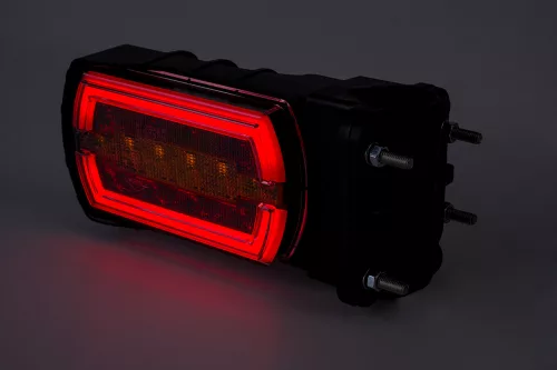 Cleo LED hátsó lámpa Csőre 12/24V