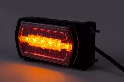 Cleo LED hátsó lámpa Oldalt csavaros 12/24V