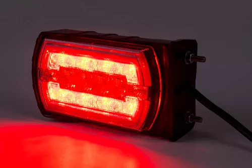 Cleo LED hátsó lámpa Oldalt csavaros 12/24V