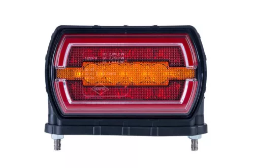 Cleo LED hátsó lámpa Alul csavaros 12/24V