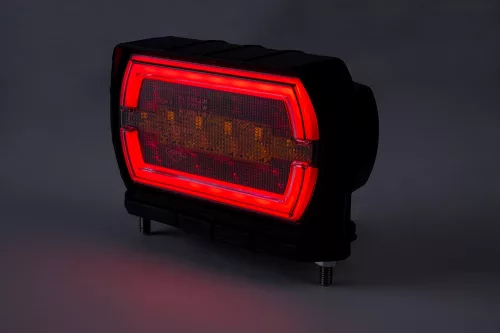 Cleo LED hátsó lámpa Alul csavaros 12/24V
