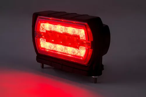 Cleo LED hátsó lámpa Alul csavaros 12/24V