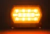 Cleo LED első lámpa Alul csavaros 12/24V